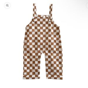 Toddler Siix Sundae Checkerboard / Organic Phoenix Overall/size 2
